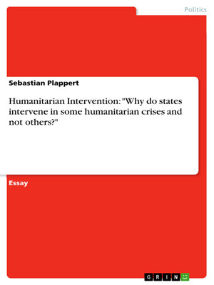 cover image of Humanitarian Intervention
